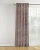 Readymade curtains in white color fabric with light texture design